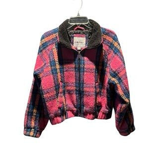 American Eagle Outfitters Multicolor Plaid Jacket